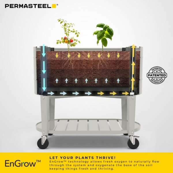 Permasteel Elevated Garden Bed with EnGrow™ TrueSoil™ Technology - Image 5